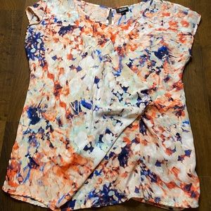 Cap Sleeve Blouse with side Knot Detail